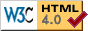 HTML 4.0 zonder fouten